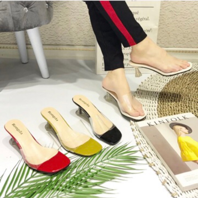 Heels wanita B1928 import realpict