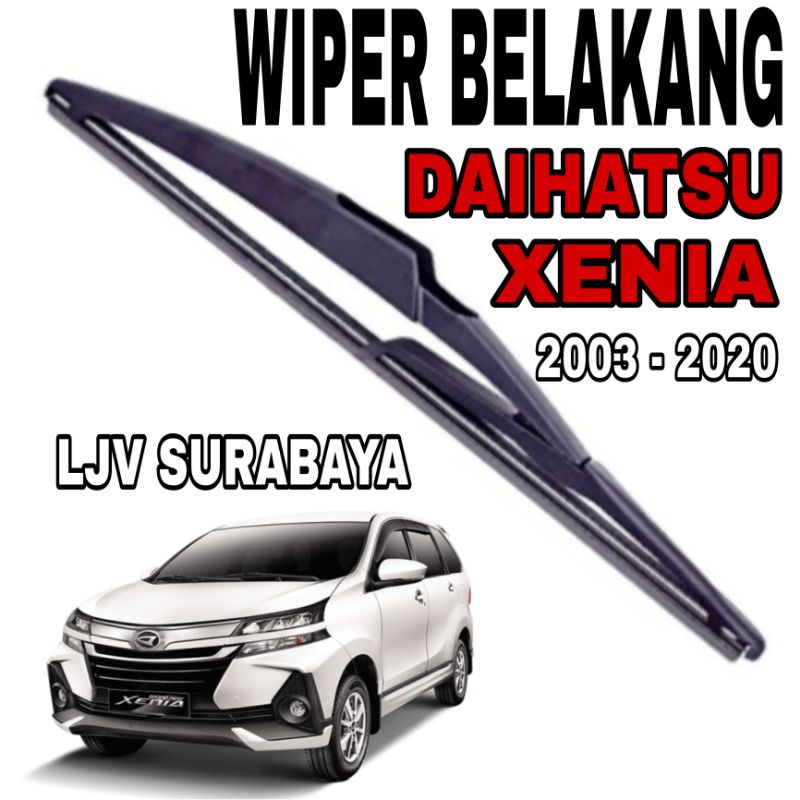 WIPER BELAKANG DAIHATSU XENIA 2003 - 2020 OEM 14 INCH 2 LOCK