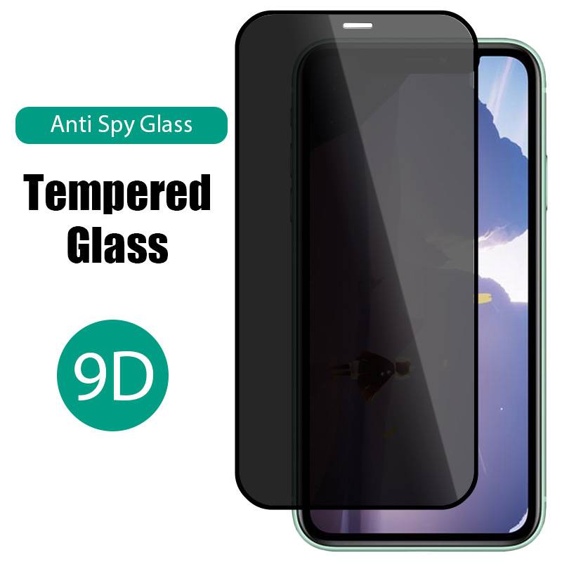 Protective Privacy Glass for IPhone 11 12 Pro Max Mini Glass for IPhone 7 8 Plus X XS Max XR SE 2020Glass