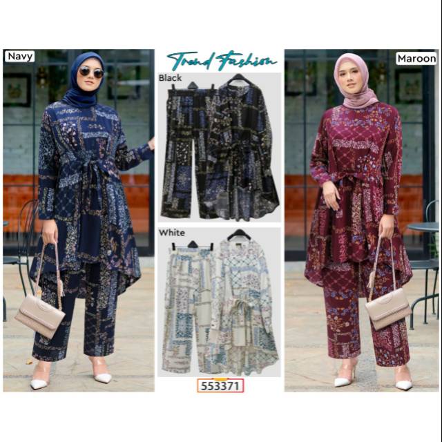Setelan celana rayon by extu