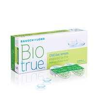 Bio True Bausch + Lomb Daily Softlens Bening Harian EXP LAMA (2029)