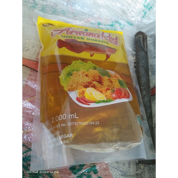 

minyak goreng arwana ukuran 2L