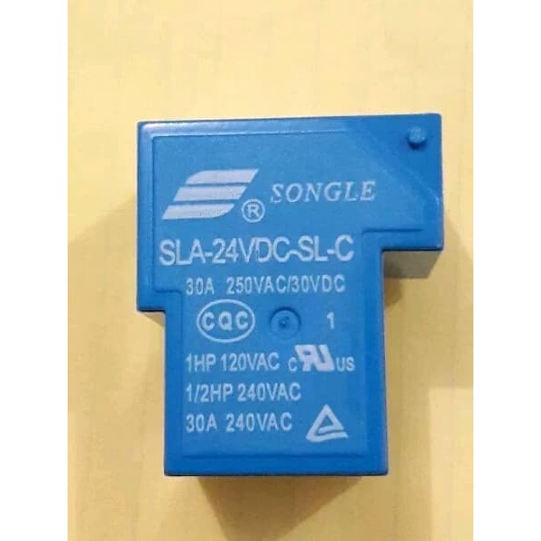 Relay Songle 24Volt 30A - relay kodok 24V 30 A