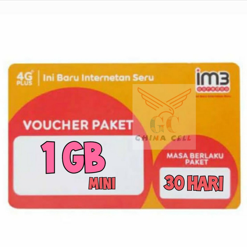 Voucher Indosat 1GB Mini