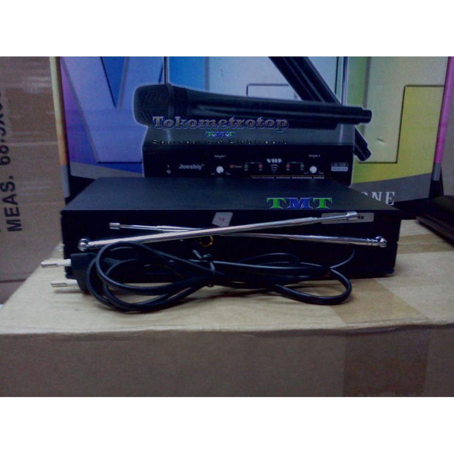 gitar bass murah berkualitas MIC WIRELESS JUESHIY JS -13V MICROPHONE Berkualitas