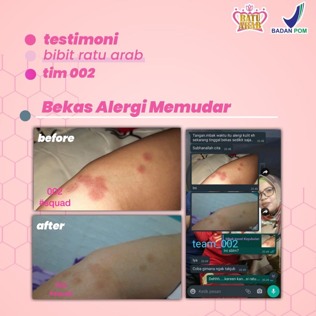 Bibit Ratu Arab Lotion kemasan baru | Lulur Body Scrub Ratu Arab Original BPOM