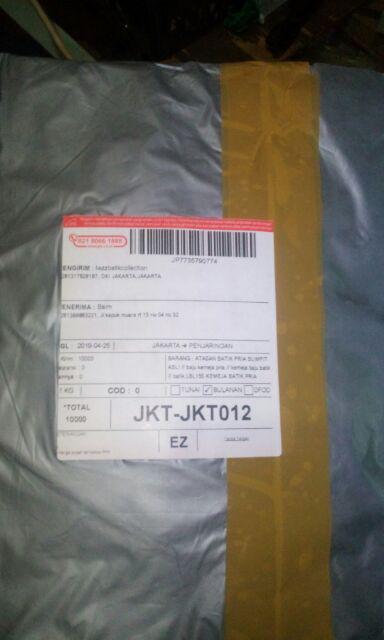 Lbl155 Kemeja Batik Pria Slimfit Original Lengan Panjang