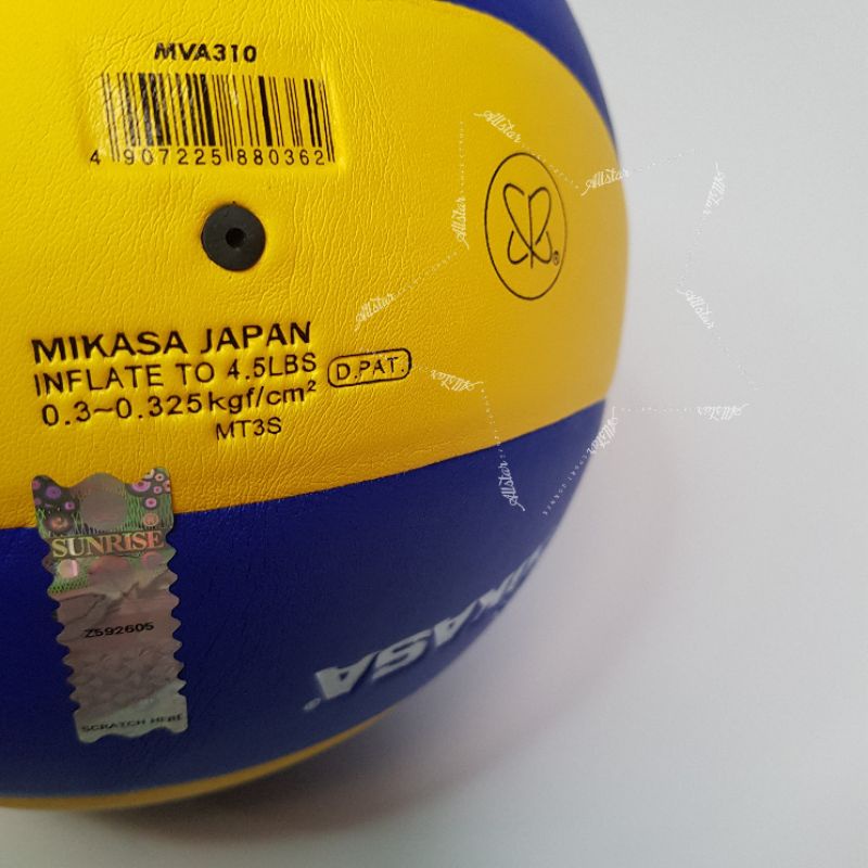 Bola Voli Volly Voly  MIKASA MVA310  original Import Size 5