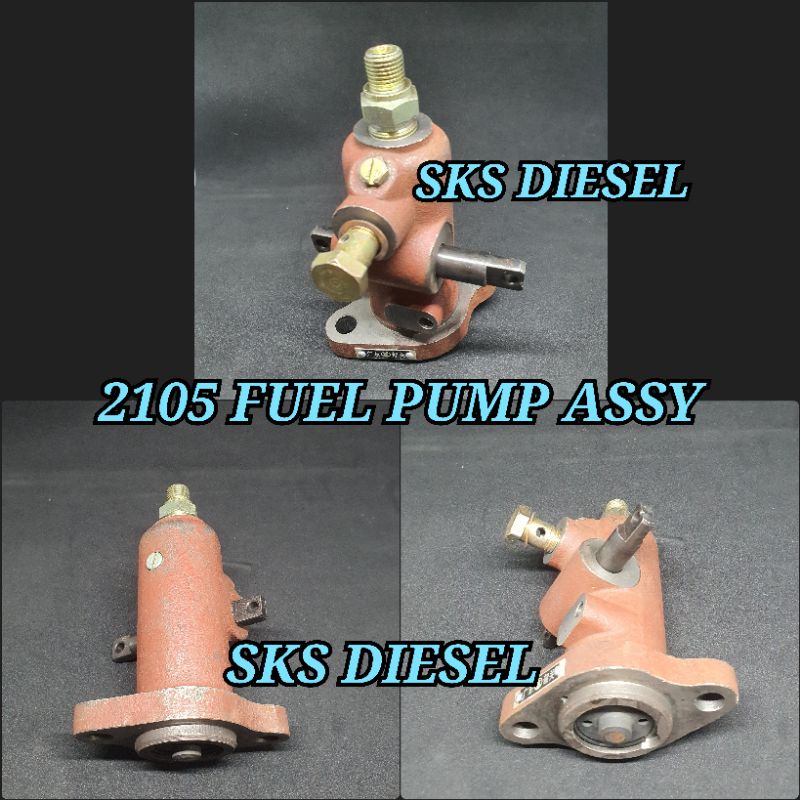 2105 DF2105 Fuel Injection Pump Assy Pompa Minyak Bospom Mesin Diesel 2 Cylinder Dongfeng dll