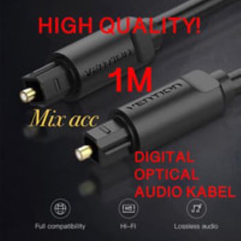 [BAE - 1M] Vention Kabel Toslink Digital Audio Optical / Fiber Optik