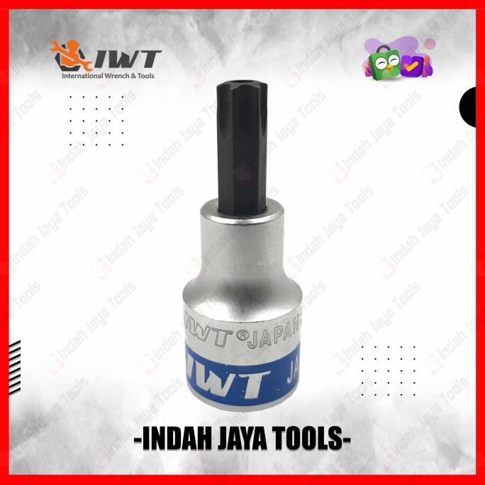 IWT JAPAN Mata Sok Bintang T40 T50 Kunci Kepala Babi Lubang Tamper