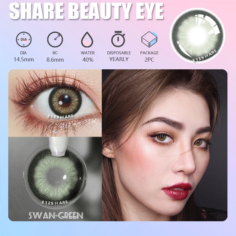 (COD) Softlens model terbaru 2023 Softlens New RICHGIRL 14.0mm Softlens lensa fashion, gratis kotak kecil bisa dipakai selama satu tahun, gratis ongkos kirim di toko