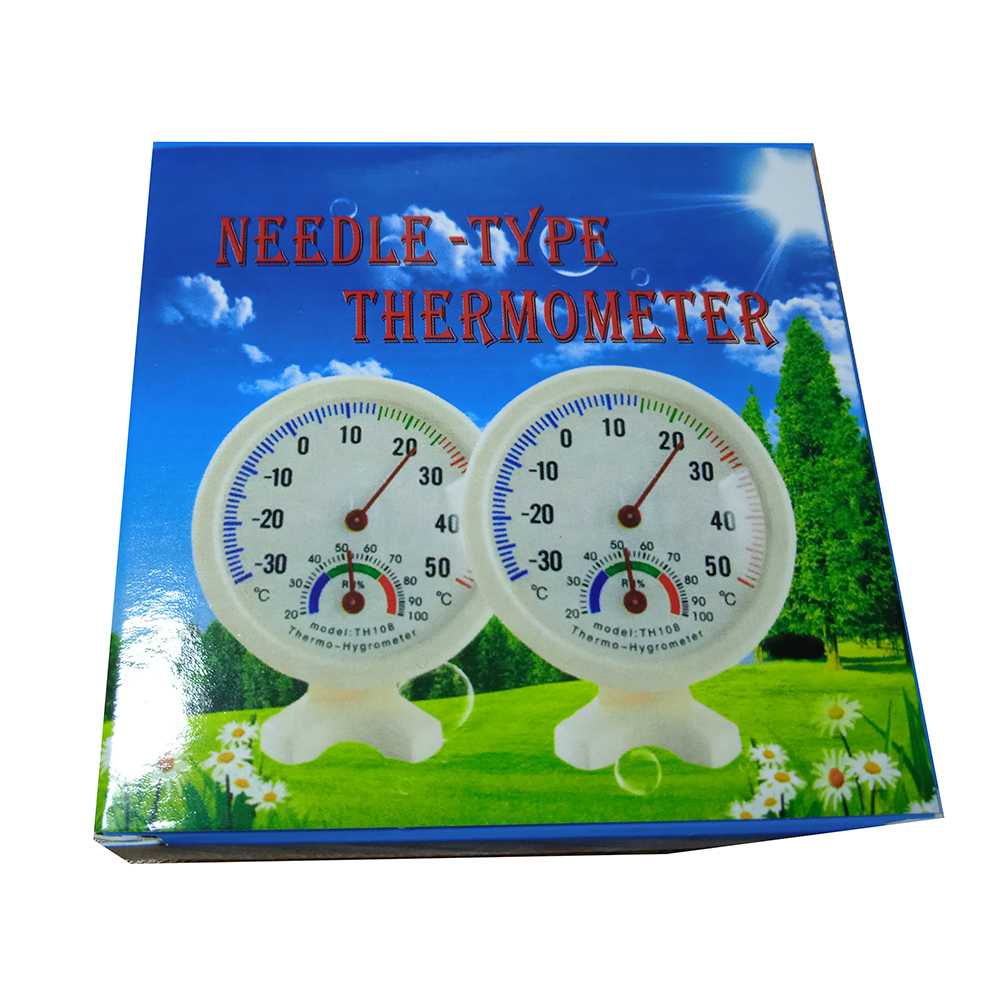 Inpelanyu Analog Hygrometer Temperature Humidity Monitor - TH-108