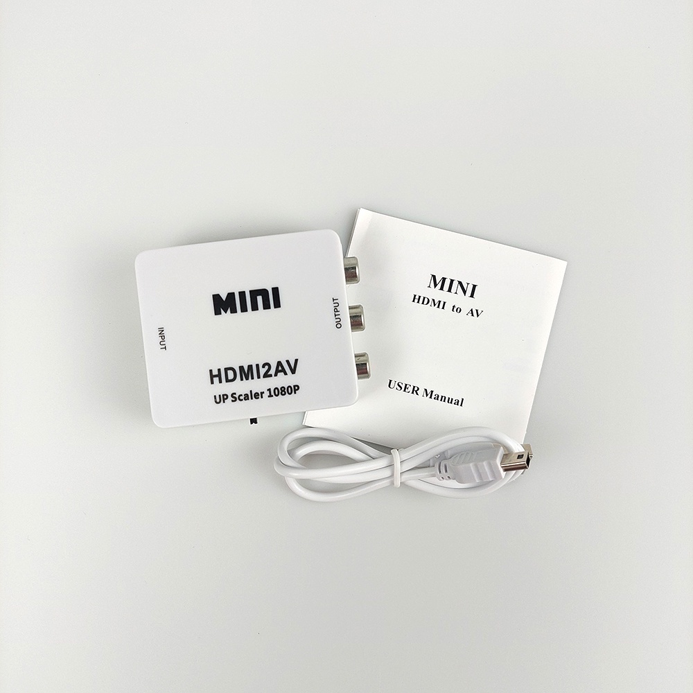 Saintholly Konverter HDMI to AV - ST-209 - White