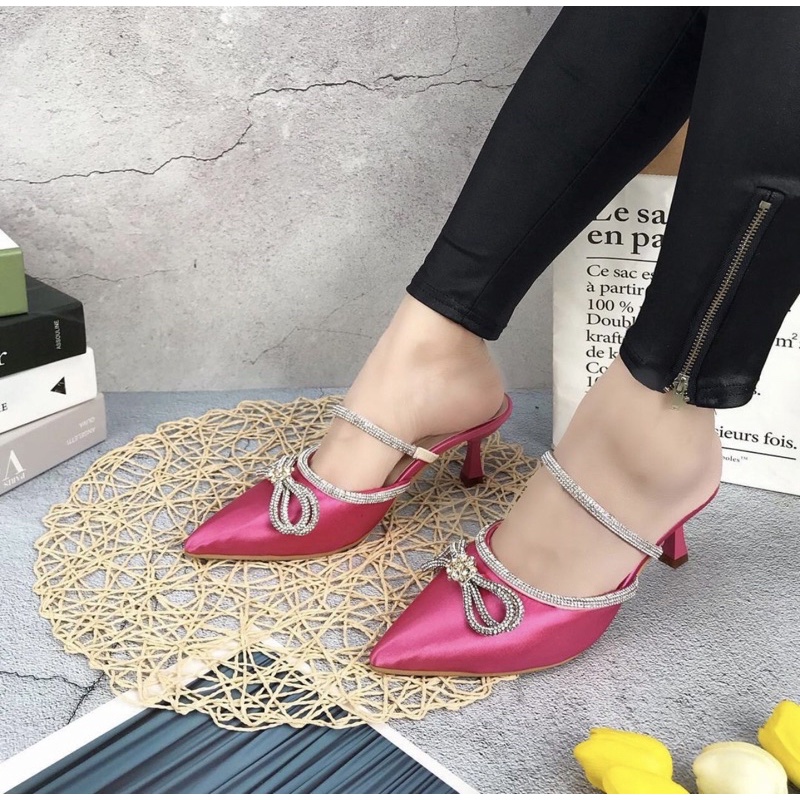 Heels M6171 sendal wanita import realpict