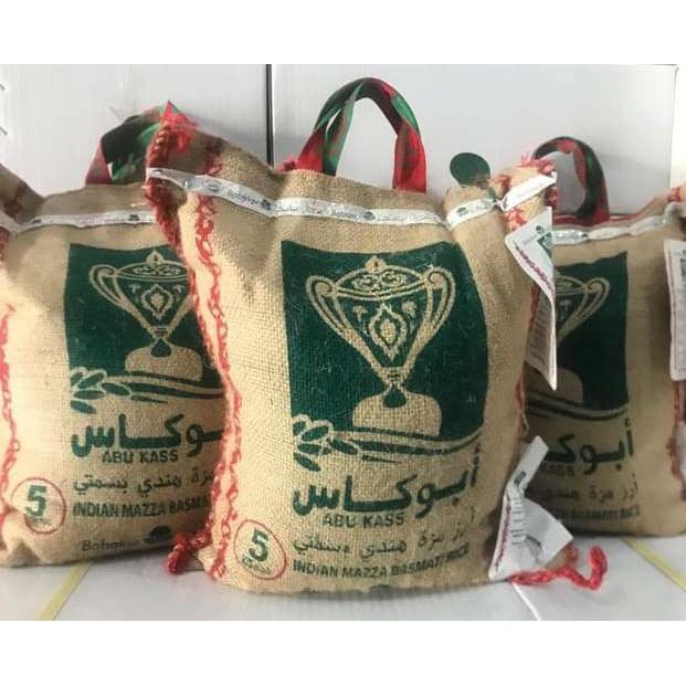 

Bisa COD terlaris beras basmati abukass 5kg beras india original org