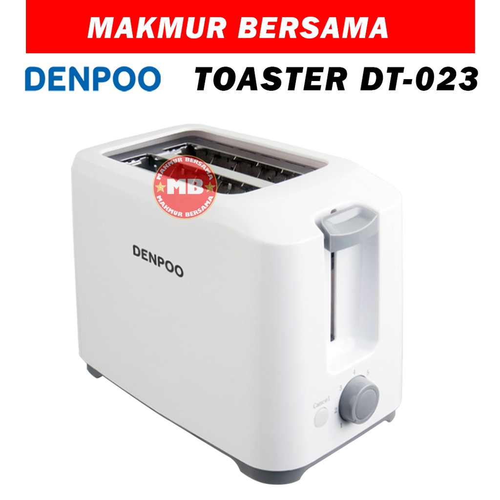 Denpoo Toaster DT 023 Pemanggang Roti