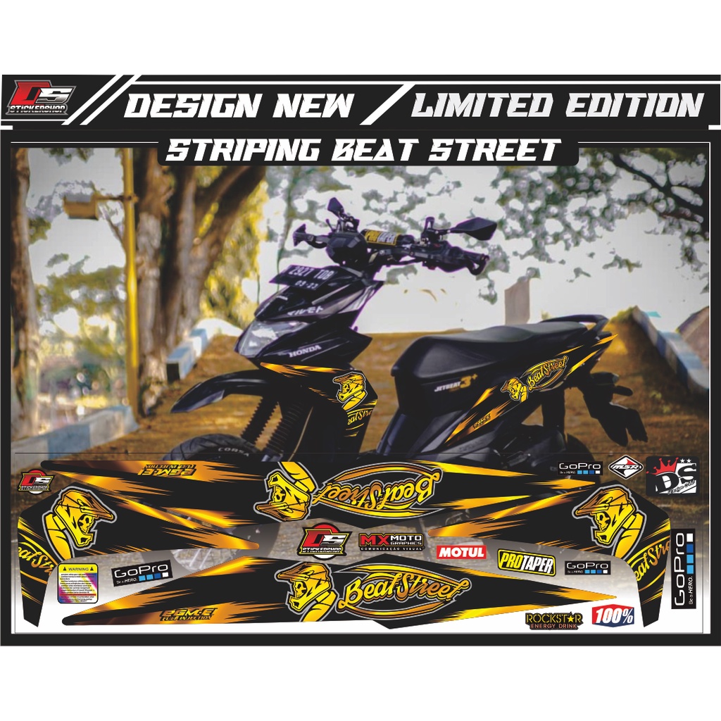 STRIPING BEAT STREET 2017-2019 VARIASI/STRIPING BEAT SUPERMOTO VARIASI / SRTIPING BEAT STREET VARIAS