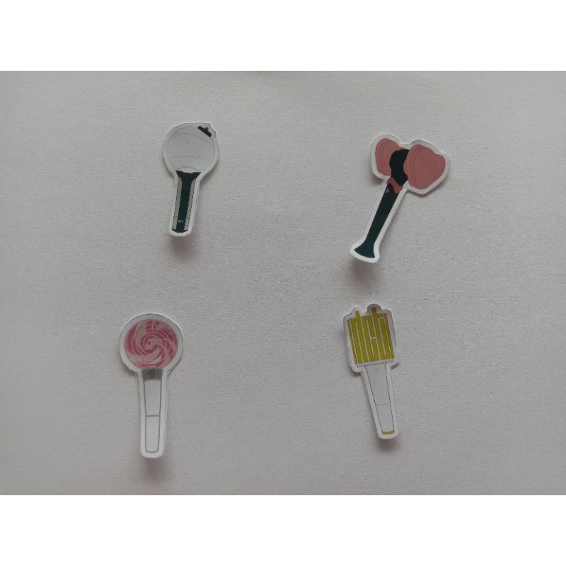 

stiker lightstick kpop