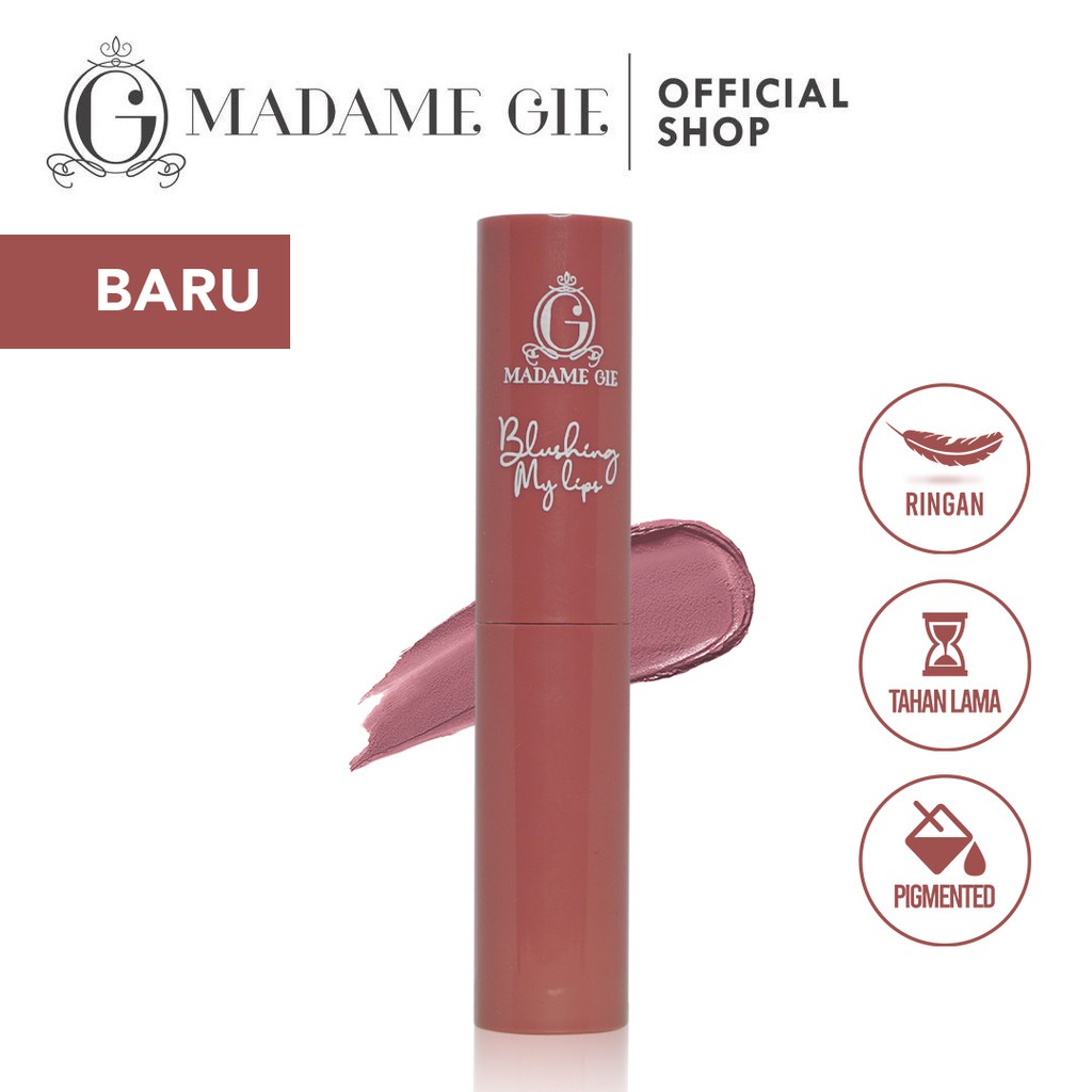 | LB | Madame Gie Blushing My Lips - Tinted tTint Make Up / Lipstik Tinted