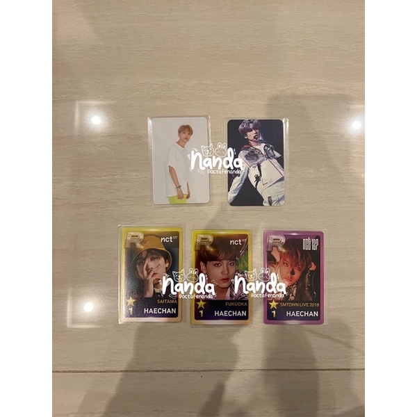 pc haechan dream show day 1.1 dvd neocity japan R card Saitama Fukuoka SMTOWN LIVE 2018