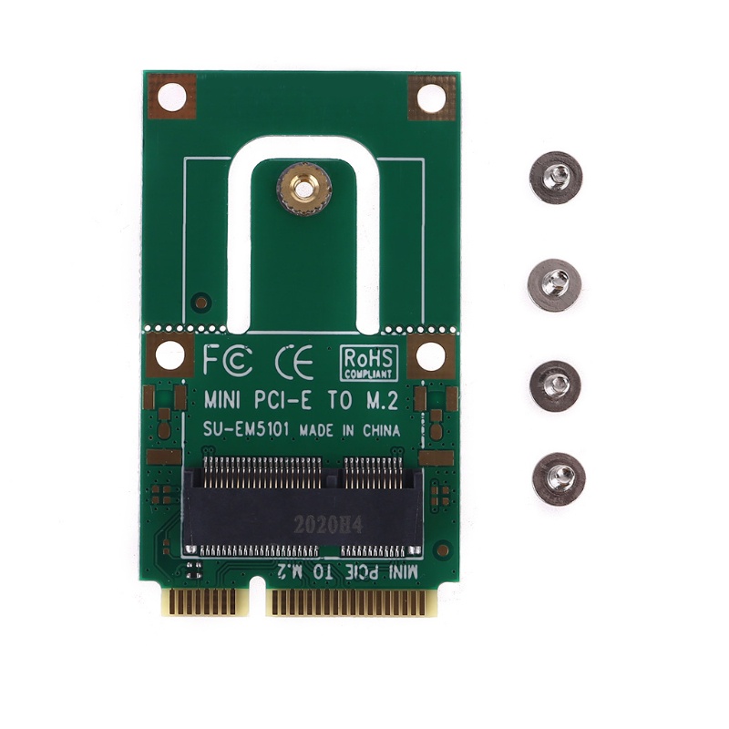 Btsg Laptop PC Komputer Mini PCI-E to M2 Adapter Converter Kartu Ekspanding Mudah Digunakan