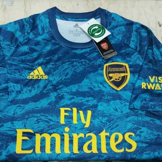 Jersey Kaos  Baju Bola  Arsenal  GK Home Kiper Patch EPL 19 