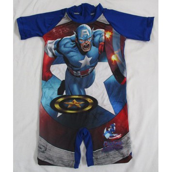 Baju Renang Anak Diving Captain America