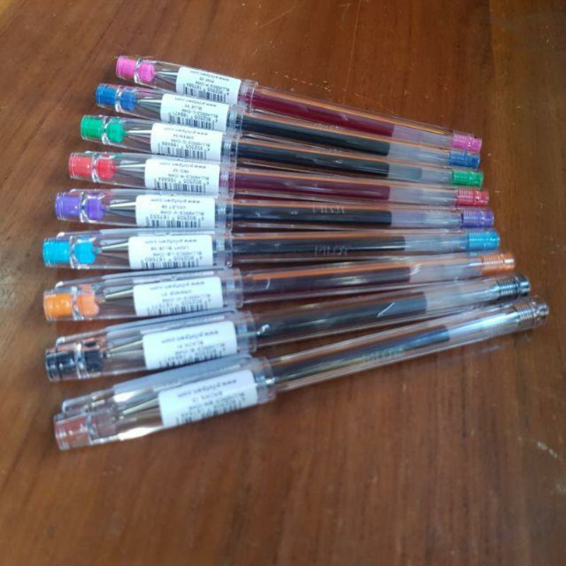 

barang baru pulpen pen bolpoin pilot hitec hi tec 0.3