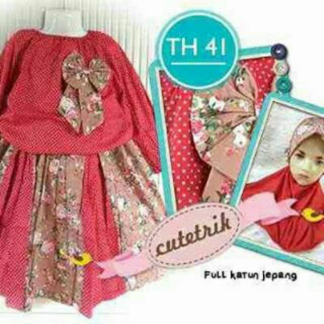 Baju anak perempuan Cutetrik