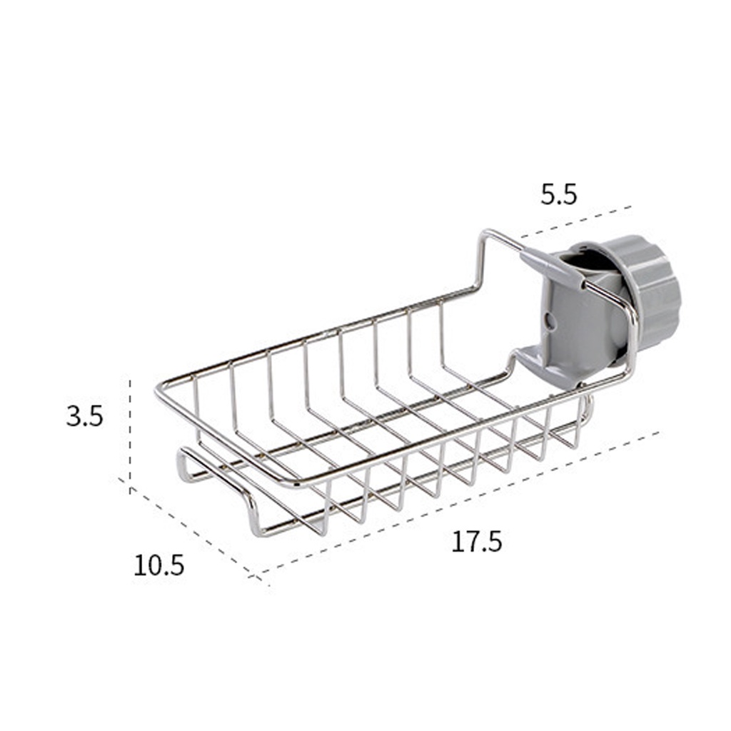 Rak Gantungan Keran Air Peralatan Dapur dan Sabun
