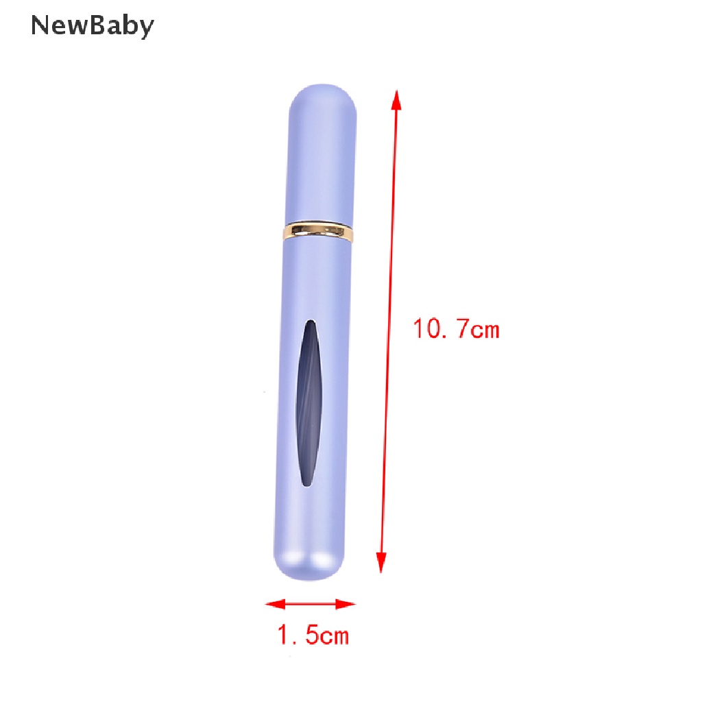 Newbaby 1PC Botol Spray Kosong Portable 5ml Untuk Parfum / Kosmetik