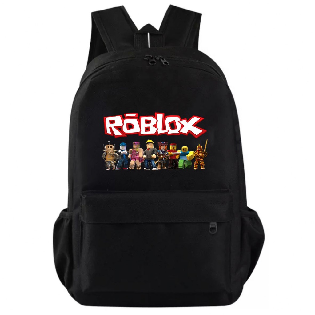 PVJ Tas Ransel Sekolah Anak SD Laki Laki Dan Perempuan Motif Karakter Game Roblok