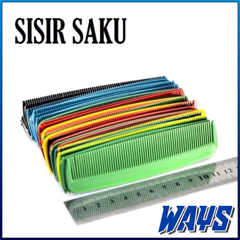 [Z184] Sisir Saku Pria / Sisir Pomade / Sisir Dompet / Sisir Rambut Pria