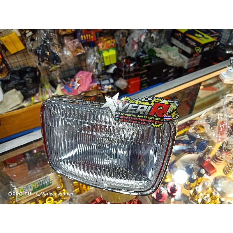 Lampu depan reflektor depan rx king oval semi original grade A