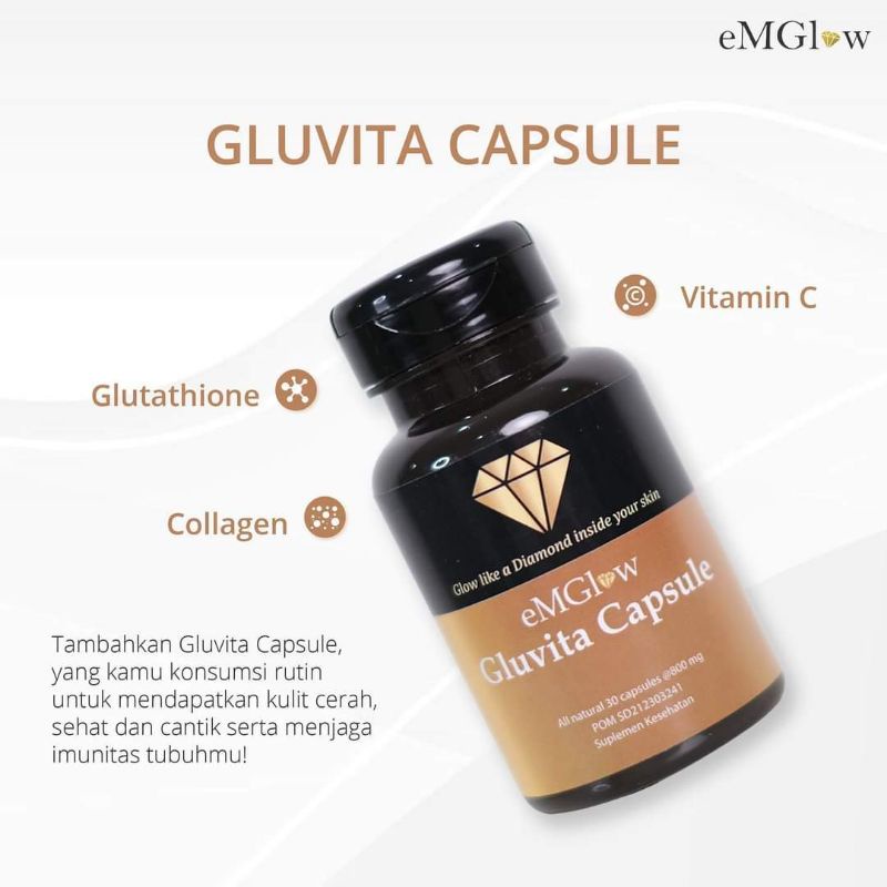 EMGLOW GLUVITA CAPSULE BY DR MARLINA