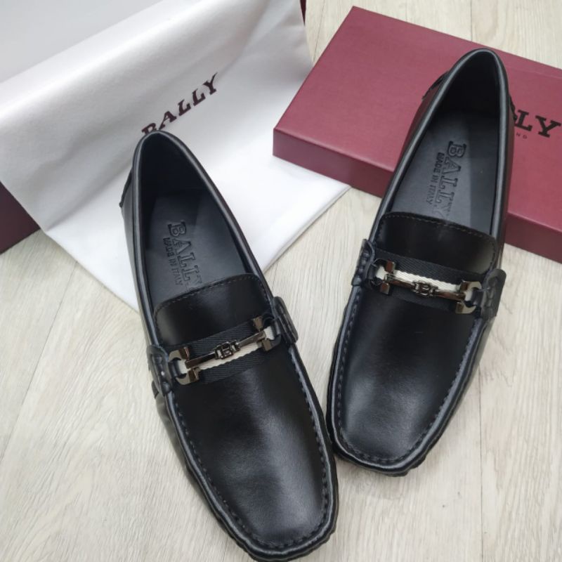 sepatu kulit pria Bally mirror quality