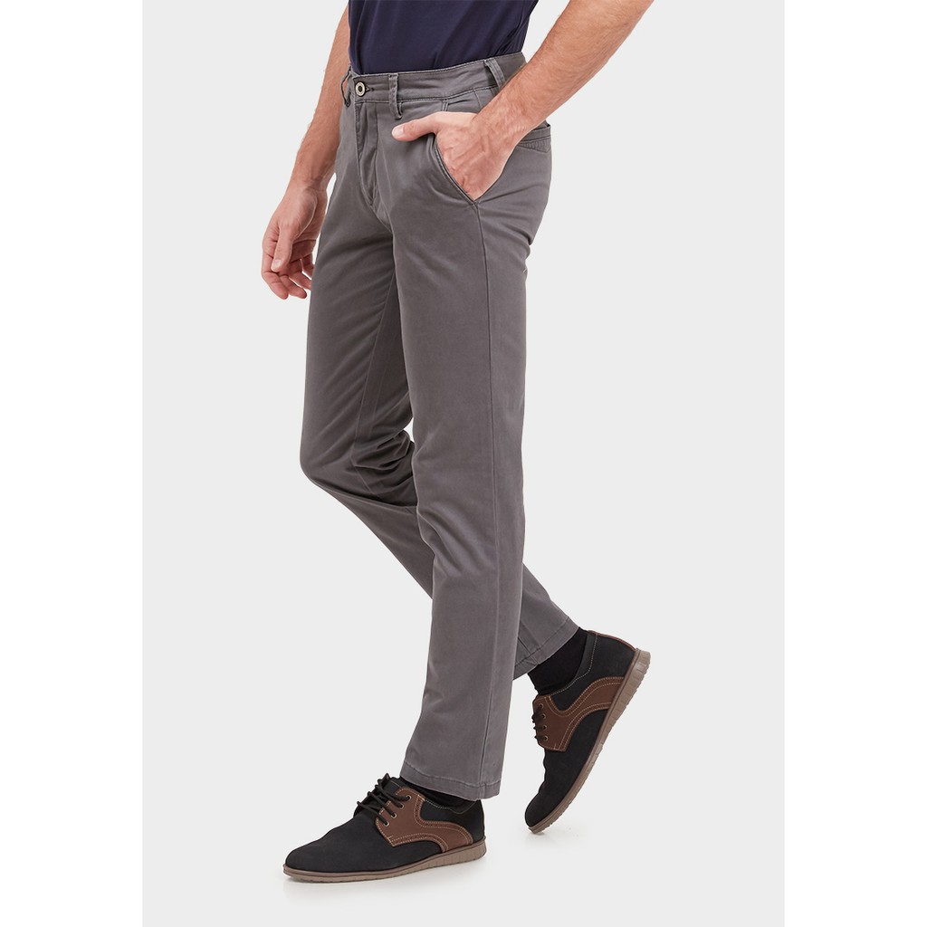 JBBoss Celana Panjang Chinos Cotton Stretch (Dim Grey) / Ramayana Jatinegara