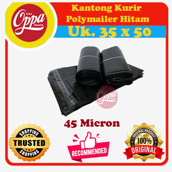 

SALE!!! MURAH!!! PLASTIK GLOSSY POLYMAILER 35 X 50 AMPLOP KANTONG KURIR PACKING ONLINE SHOP POLY MAILER