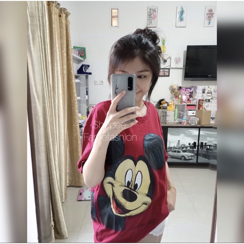 Tshirt kaos Vintage Mickey