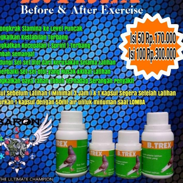 5.5 Terlaris/5.5 Product HOT/【Grosiran Murah✅】/Stok terbaru/「Original」 Rahasia Merpati Juara  B.TREX