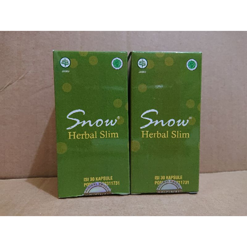SNOW HERBAL SLIM OBAT SNOW HERBAL ASLI ORIGINAL OBAT PELANGSING BADAN / TUBUH HERBAL ALAMI BPOM