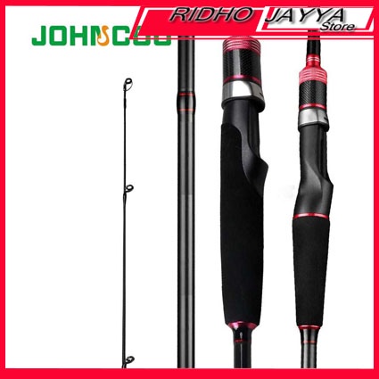 JOHNCOO Joran Pancing Bait Casting Fishing Rod Carbon Fiber