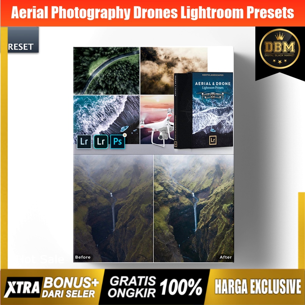 Aerial Photography Drones Collection - Lightroom Presets