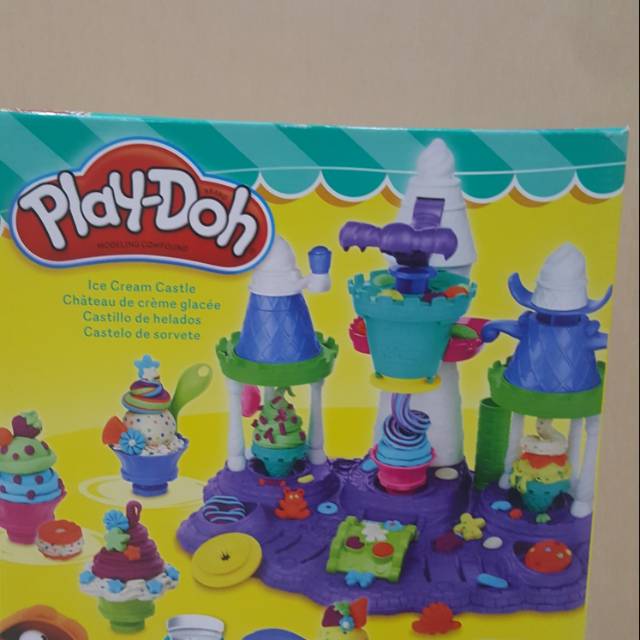 play doh ice cream castle