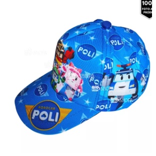 Topi Motif ROBOCAR  POLI Anak Terlaris dan Terhits