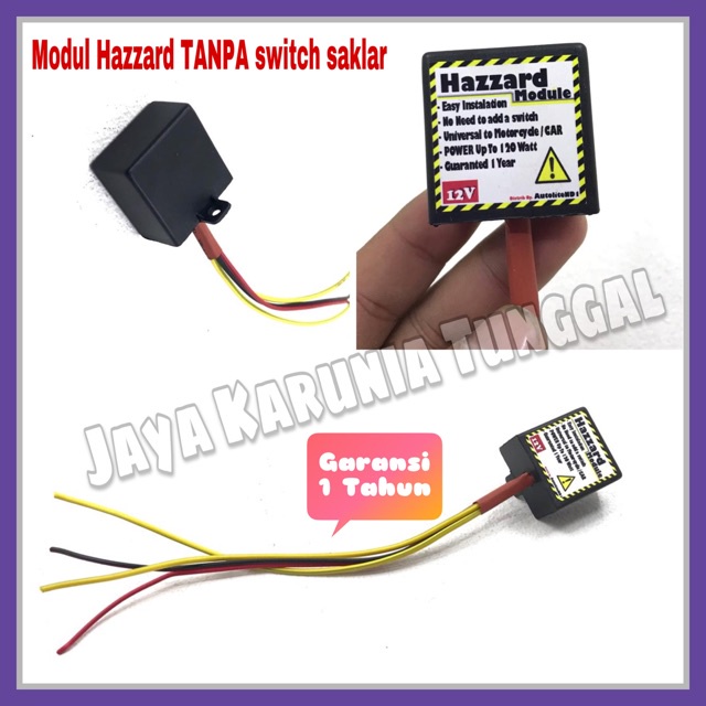 Modul lampu hazard hazzard TANPA SAKLAR TAMBAHAN 120W By AutoliteND1 by ADN.in