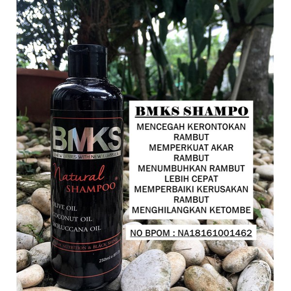 [ORI] Shampo penyubur penebal dan penumbuh rambut dalam waktu 2 minggu | BMKS Shampo