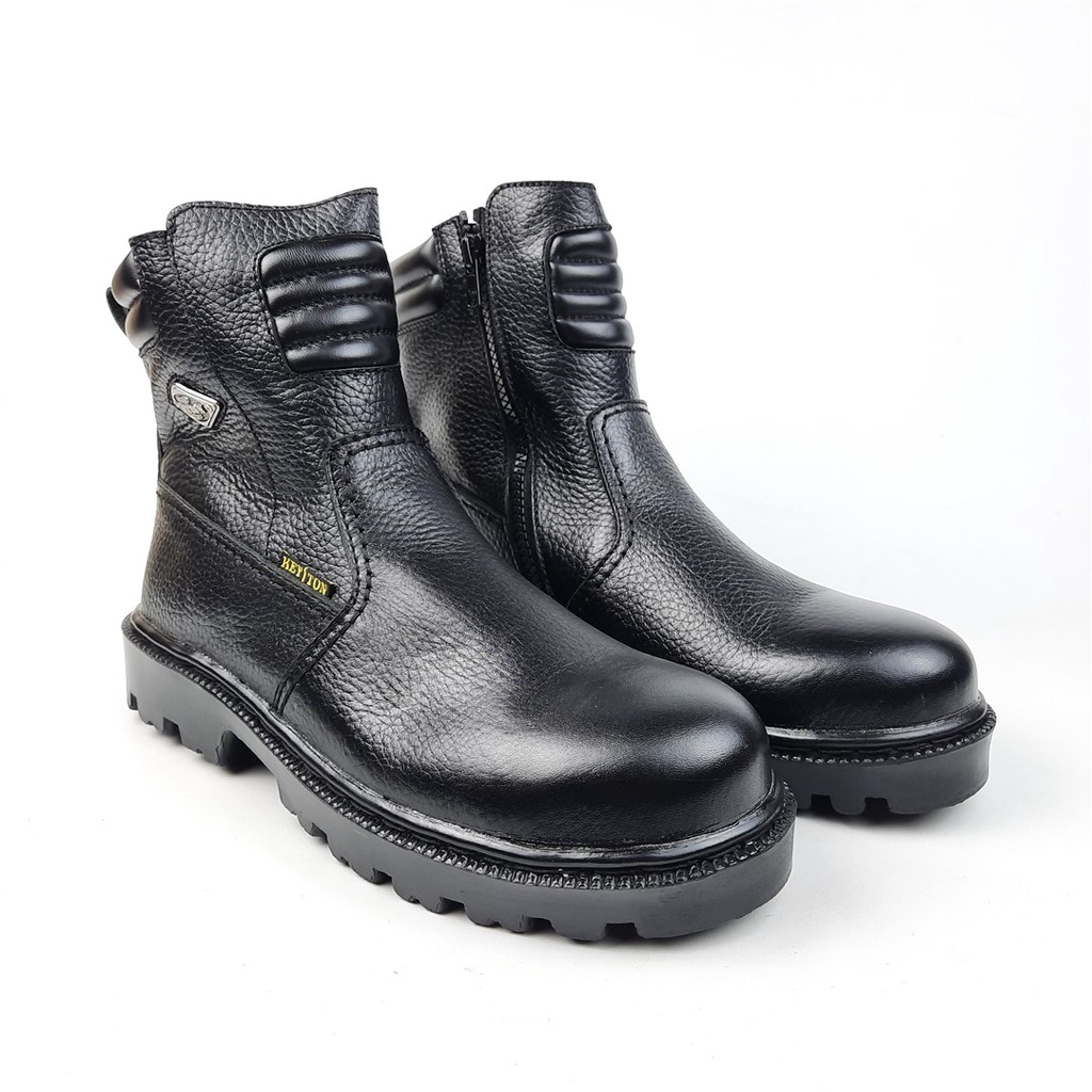 Sepatu boot safety shoes kulit asli Keyton Ks.206 39-43