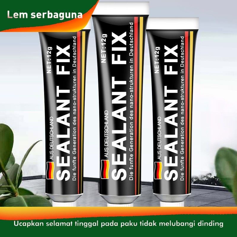 LEM ANTI BOR CEPAT KERING SEALANT FIX 40G ORIGINAL LEM STAINLESS SEALANT FIX RUMAH TANGGA 40G LEM STAINLESS LEM KACA SILIKON SEALANT